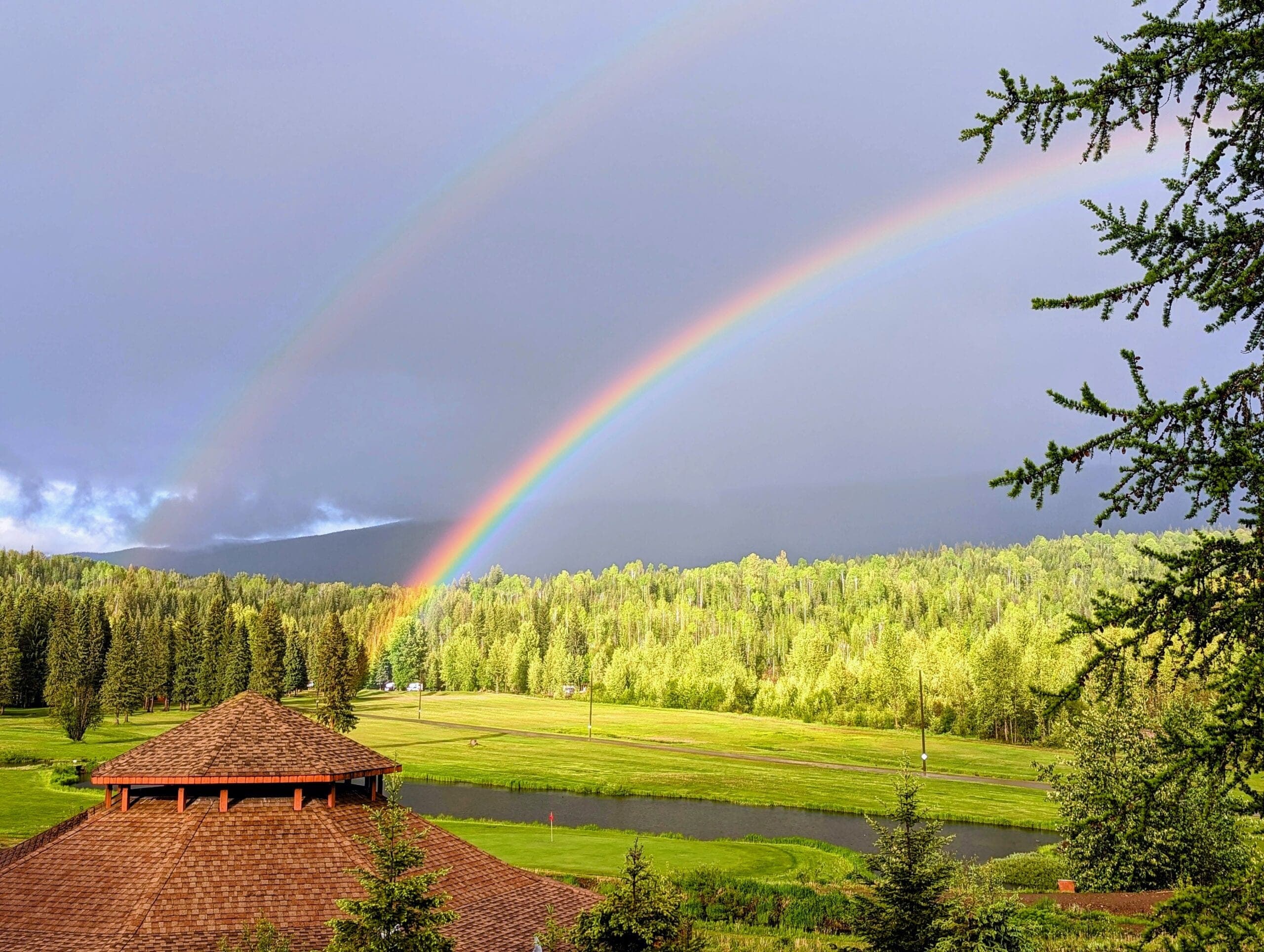 Gazebo rainbow