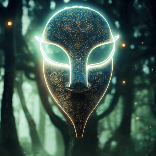 FutureMike_a_mysterious_earth_shaman_mask_closeup_symmetrical_i_1e3a3cd0-70db-431f-bae8-18d987b1248e