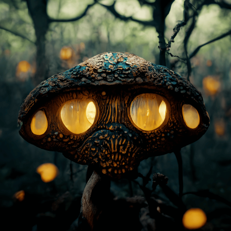 FutureMike_a_mysterious_mask_in_a_Fantasy_deep_forest_with_Lumi_5342178b-6acb-412e-8623-1ea7ead44860