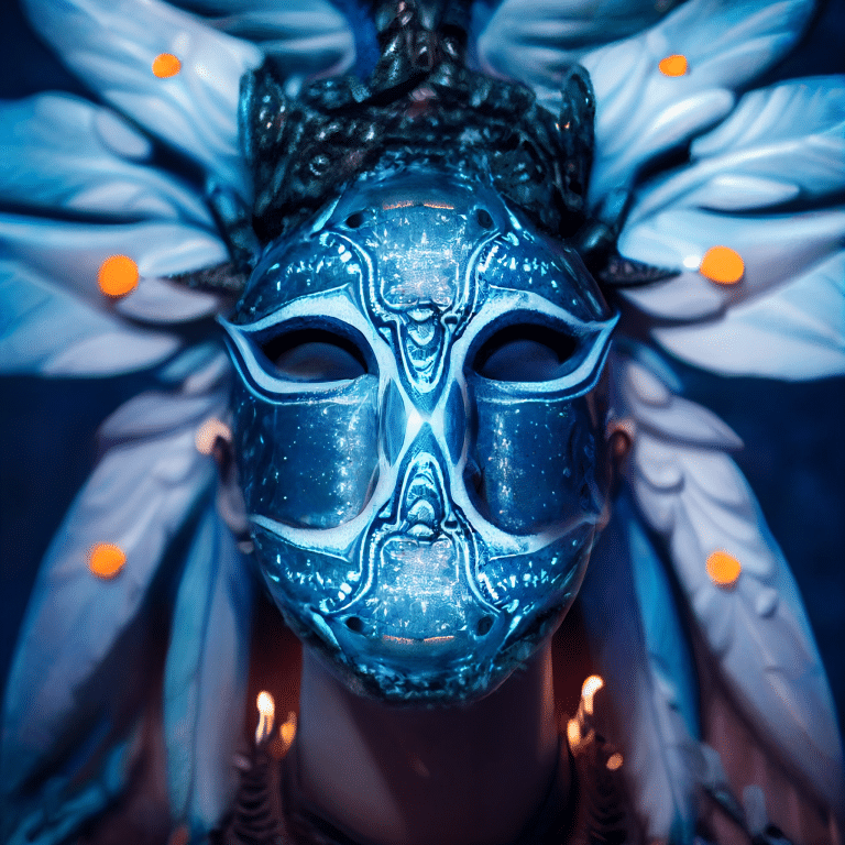 FutureMike_a_mysterious_shaman_angelic_mask_closeup_symmetrical_e0e3269a-2a53-4d66-b8b2-5c0cd743708a