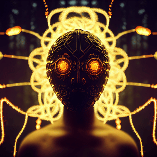 FutureMike_a_mysterious_shaman_braids_mask_closeup_symmetrical__cb83ca0b-599c-4a44-9969-8e6bb5197207
