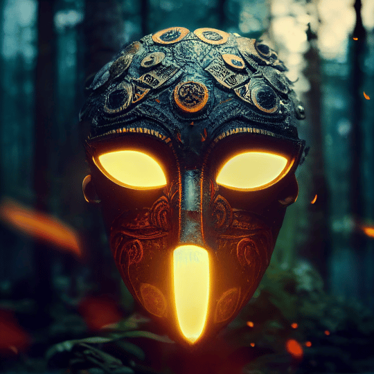 FutureMike_a_mysterious_shaman_fire_mask_closeup_symmetrical_in_6da188f3-f87e-4277-b1fb-97a87634bced
