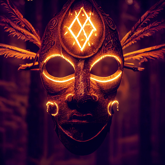 FutureMike_a_mysterious_shaman_slavic_mask_closeup_symmetrical__102ec6f0-859e-4ccb-9a05-40c6c6101fde