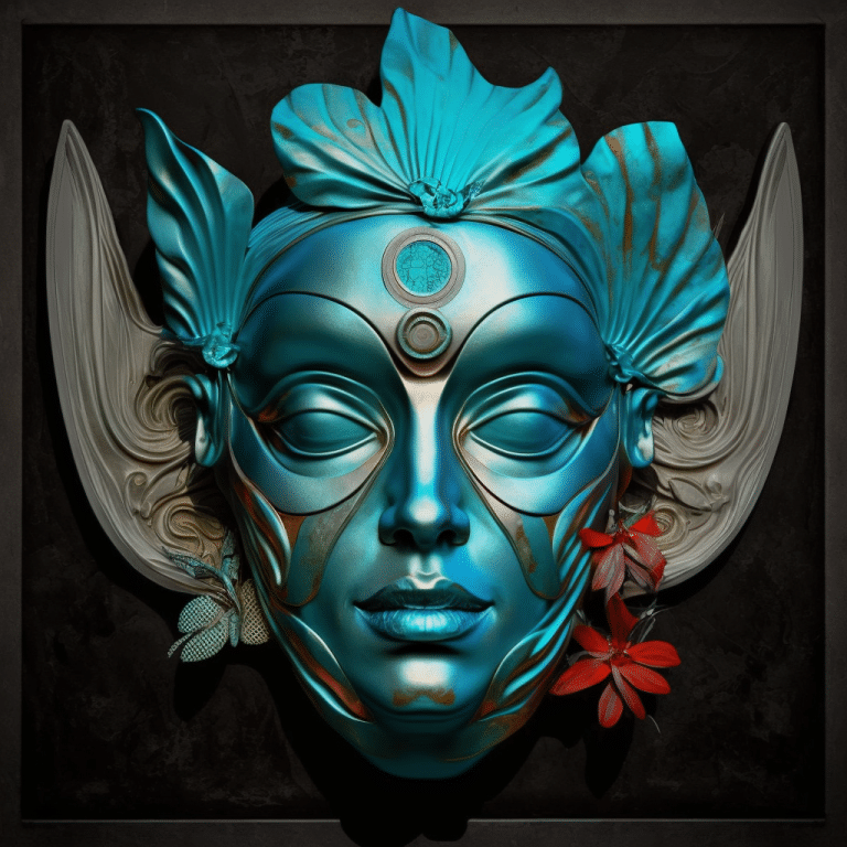 FutureMike_Vanadium_Turquoise_Aluminum_mask_front_view_portrait_606972c2-fff7-4a7e-9e2f-0ad6de6f4405