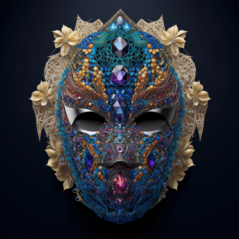 FutureMike_fractal_jeweled_faceted_gemstone_mask_front_view_por_d89b42a4-771c-4ca5-a678-1078c2eb438d