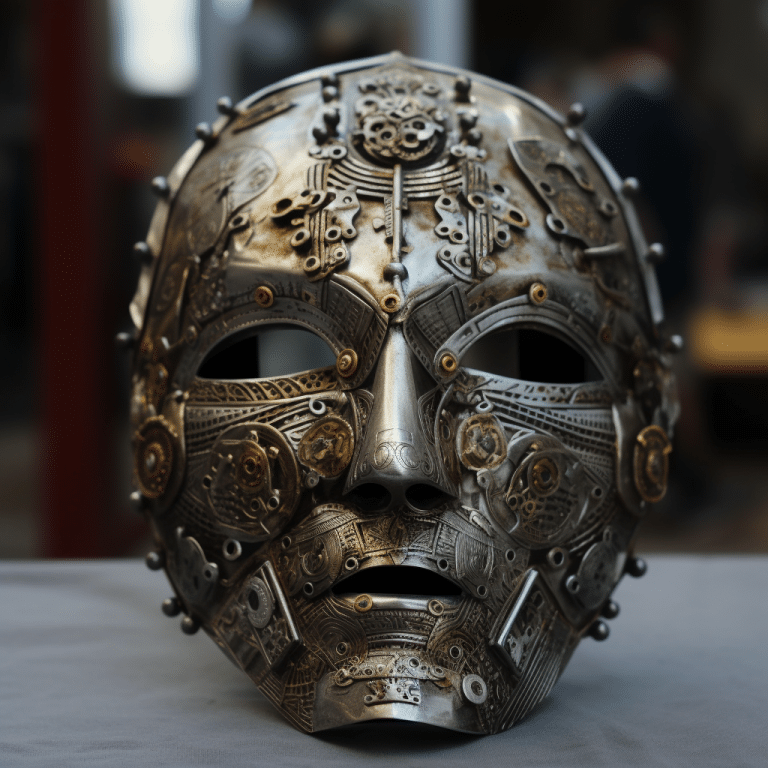 FutureMike_traditional_archetypal_masks_forged_and_molded_from__065583ea-78b7-480b-a2fd-a5e336d8e11f