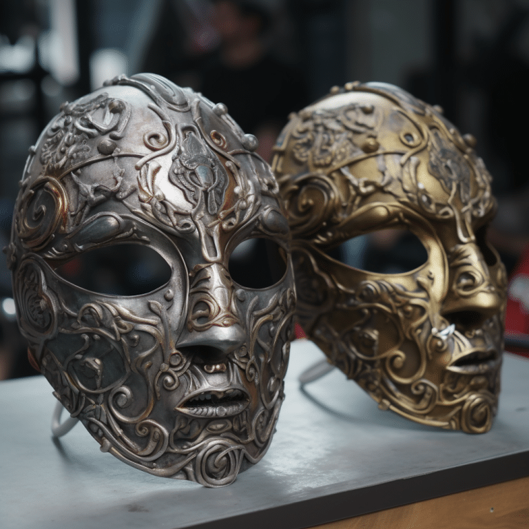 FutureMike_traditional_archetypal_masks_forged_and_molded_from__74f52edc-8280-47a6-a4d6-19f09079fb32